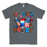 Charcoal Heather red white boozy Classic Tee - AdoDesignShop