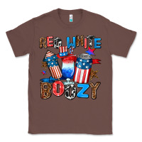 Chestnut red white boozy Classic Tee - AdoDesignShop