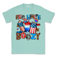Seafoam red white boozy Classic Tee - AdoDesignShop