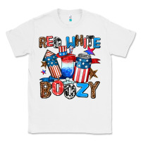 White red white boozy Classic Tee - AdoDesignShop