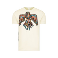 Vintage Arctic thunderbird leopard leather Vintage Tee - BarkalooDesign