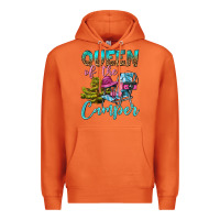 Carrot Queen Of The Camper Premium Hoodie - BundleAndBundleShop