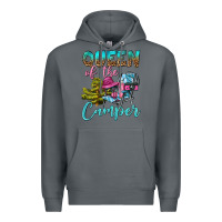 Rock Queen Of The Camper Premium Hoodie - BundleAndBundleShop