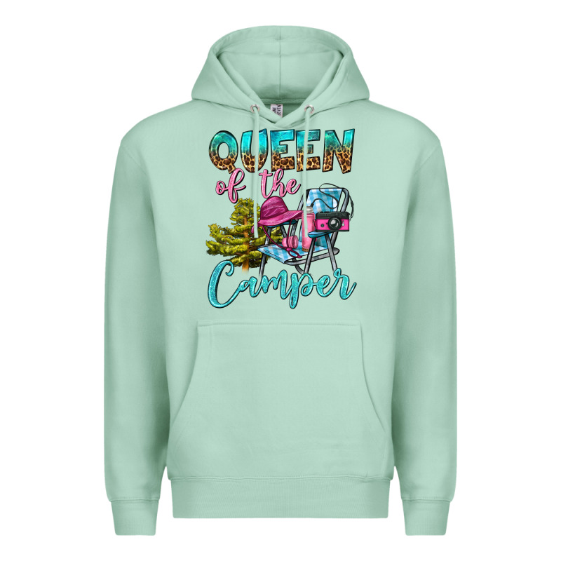 Queen Of The Camper Premium Hoodie by BundleAndBundleShop | Teevron