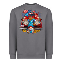 Storm 4th of july gnomes farm truck Heavyweight Sweatshirt - Zillion Design Studio