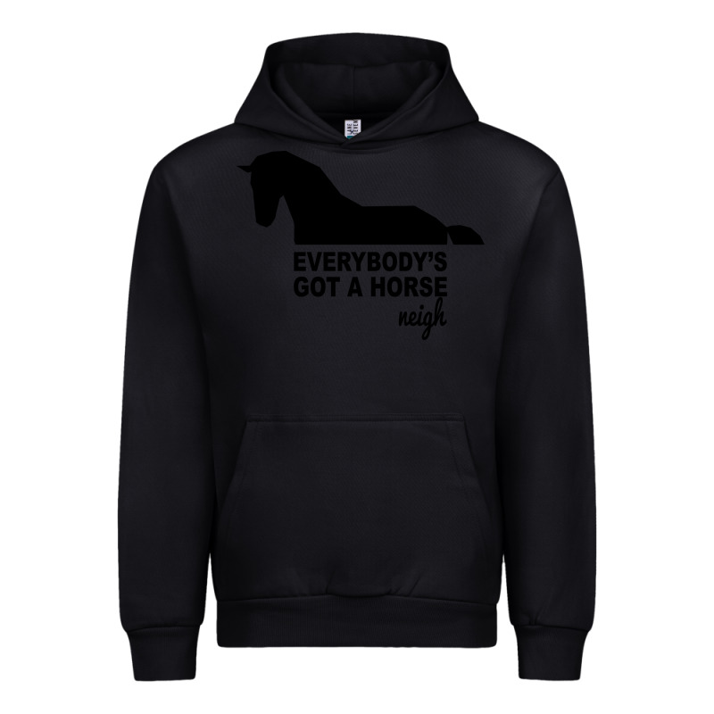 Everybody's Gotta Horse Neigh Urban Hoodie by Bettercallsaul | Teevron