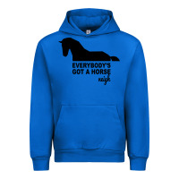 Cobalt everybody's gotta horse neigh Urban Hoodie - Bettercallsaul