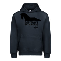 Navy everybody's gotta horse neigh Urban Hoodie - Bettercallsaul