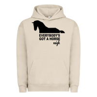Pigment French Oak everybody's gotta horse neigh Urban Hoodie - Bettercallsaul