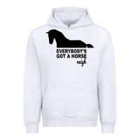 White everybody's gotta horse neigh Urban Hoodie - Bettercallsaul