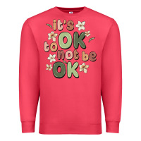 Cardinal it's ok to not be ok Premium Sweatshirt - MaliasSmallBusiness