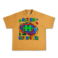 Autism Is My Superpower Ripped Shirt Urban Heavy Tee | Teevron