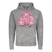 Cloud Rock Balerina pig with tutu Vintage Hoodie - RanaPortraitStore