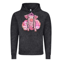 Vintage Black Balerina pig with tutu Vintage Hoodie - RanaPortraitStore