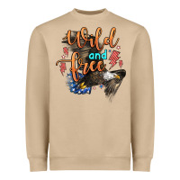 Wild And Free Heavyweight Sweatshirt | Teevron