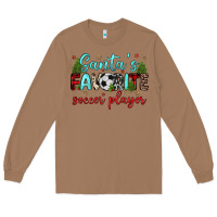Toasted Coconut santa s favorite soccer player Long Sleeve Tee - JahusDesignShop