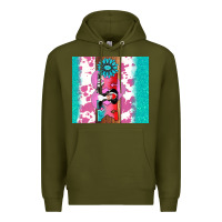Army Green v.d xoxo gemstone Premium Hoodie - AdoDesignShop