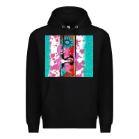 Black v.d xoxo gemstone Premium Hoodie - AdoDesignShop