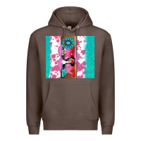 Coffee v.d xoxo gemstone Premium Hoodie - AdoDesignShop