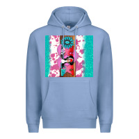 Colony Blue v.d xoxo gemstone Premium Hoodie - AdoDesignShop