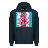 Navy v.d xoxo gemstone Premium Hoodie - AdoDesignShop