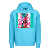 Ocean Blue v.d xoxo gemstone Premium Hoodie - AdoDesignShop