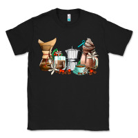 Black coffee tools coffee cups Classic Tee - AdoDesignShop