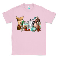 Bubblegum Pink coffee tools coffee cups Classic Tee - AdoDesignShop