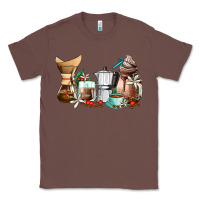 Chestnut coffee tools coffee cups Classic Tee - AdoDesignShop