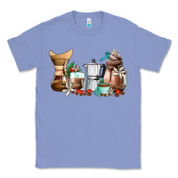 Colony Blue coffee tools coffee cups Classic Tee - AdoDesignShop