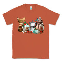 Copper coffee tools coffee cups Classic Tee - AdoDesignShop