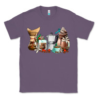 Lavender coffee tools coffee cups Classic Tee - AdoDesignShop