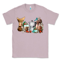 Lilac coffee tools coffee cups Classic Tee - AdoDesignShop