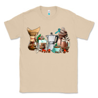 Mushroom coffee tools coffee cups Classic Tee - AdoDesignShop