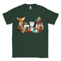 Sports Green coffee tools coffee cups Classic Tee - AdoDesignShop