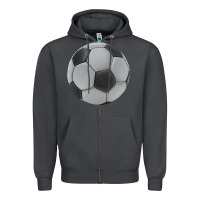 Smoke soccer ball Zipper Hoodie - JahusDesignShop