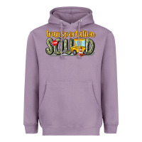 Lavender transportation squad Heavyweight Hoodie - MaliasSmallBusiness