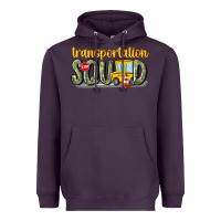 Plum transportation squad Heavyweight Hoodie - MaliasSmallBusiness
