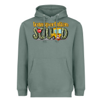 Sage transportation squad Heavyweight Hoodie - MaliasSmallBusiness