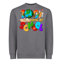 Storm 100 days of school Heavyweight Sweatshirt - texasbilliewilder