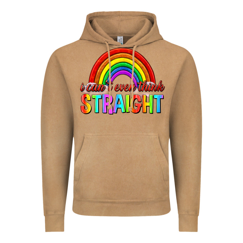 I Cant Even Think Straight Vintage Hoodie by texasbilliewilder | Teevron