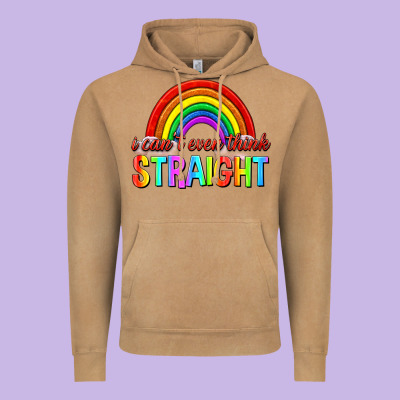 Vintage Hoodie i cant even think straight