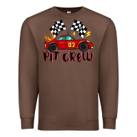 Chestnut pit crew boys birthday race car Premium Sweatshirt - MaliasSmallBusiness