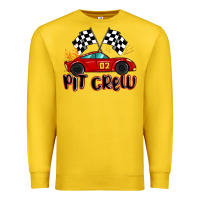 Lemon pit crew boys birthday race car Premium Sweatshirt - MaliasSmallBusiness