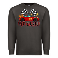 Smoke pit crew boys birthday race car Premium Sweatshirt - MaliasSmallBusiness