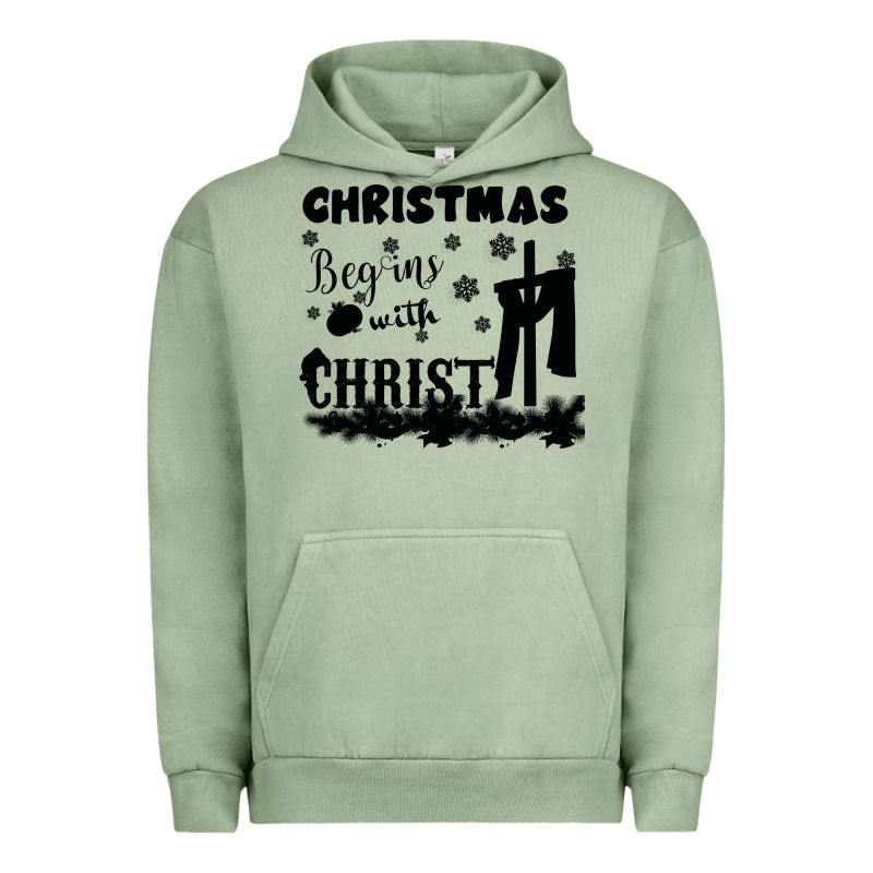 Christmas Begins With Christ Urban Hoodie by Bettercallsaul | Teevron