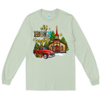 Matcha the church  holy night western truck Long Sleeve Tee - AdoDesignShop
