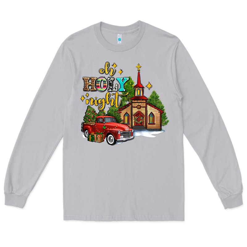 The Church  Holy Night Western Truck Long Sleeve Tee by AdoDesignShop | Teevron