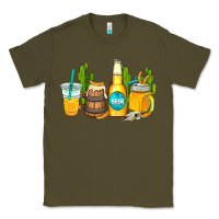 Army Green beer coffee cups Classic Tee - AdoDesignShop