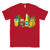 Red beer coffee cups Classic Tee - AdoDesignShop